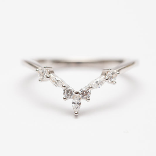 Bague Argent Rhodié tendance