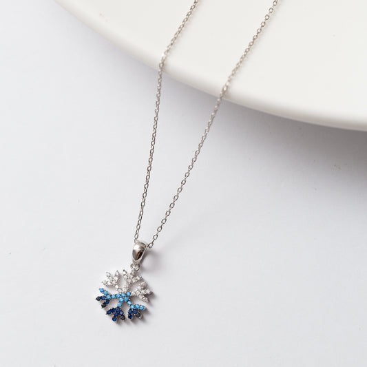 Collier Argent Rhodié Tendance