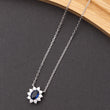 Collier Diana en argent rhodié garanti