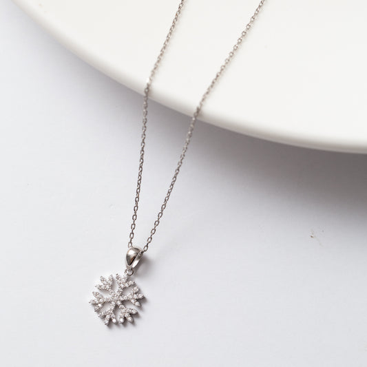 Collier Argent Rhodié Tendance