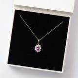 Collier en plaqué or blanc xuping XP