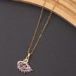 Collier SWAN en acier - Couleur Dorée - En Promotion