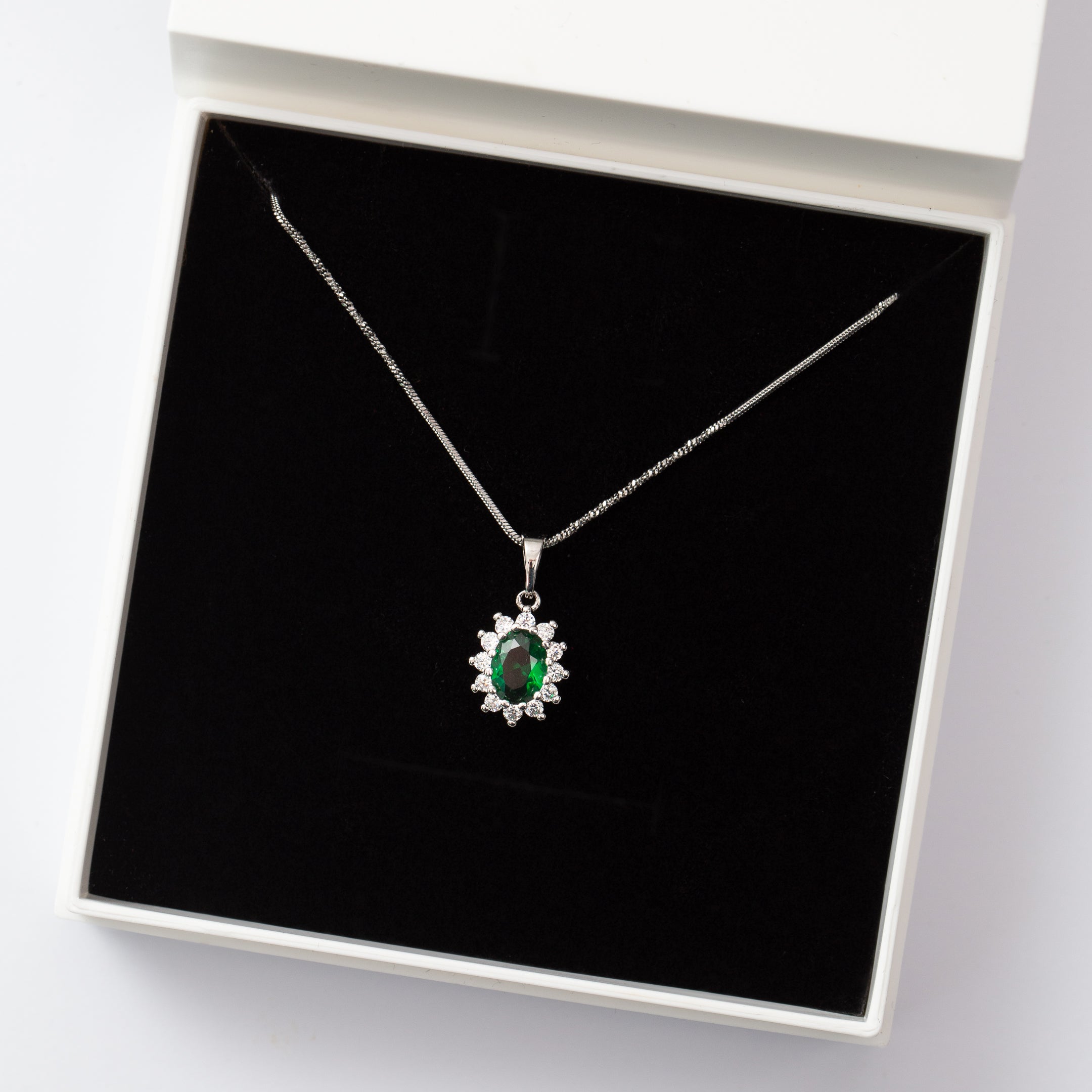 Collier en plaqué or blanc xuping XP