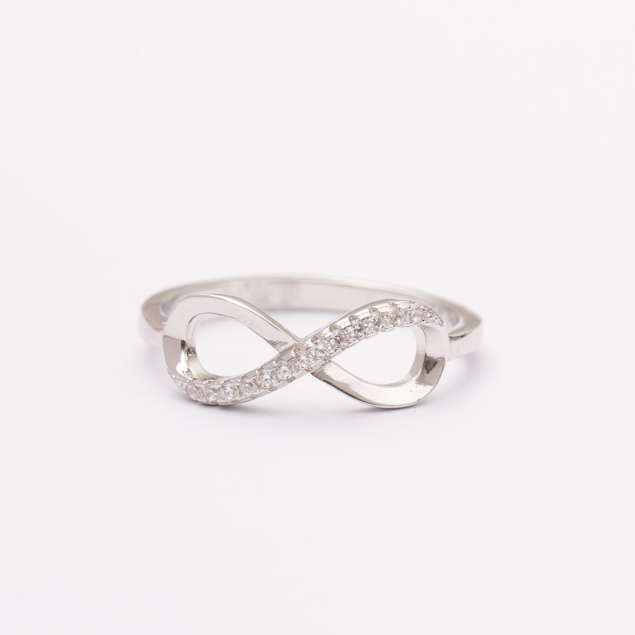 Bague en argent rhodié garantie