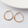 Boucles d'oreilles en plaqué or Xuping Xp - Créoles