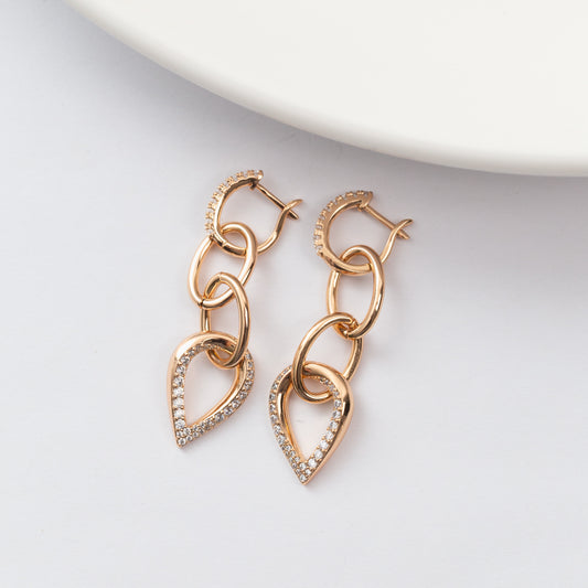 Boucles d'oreilles en plaqué or Xuping Xp