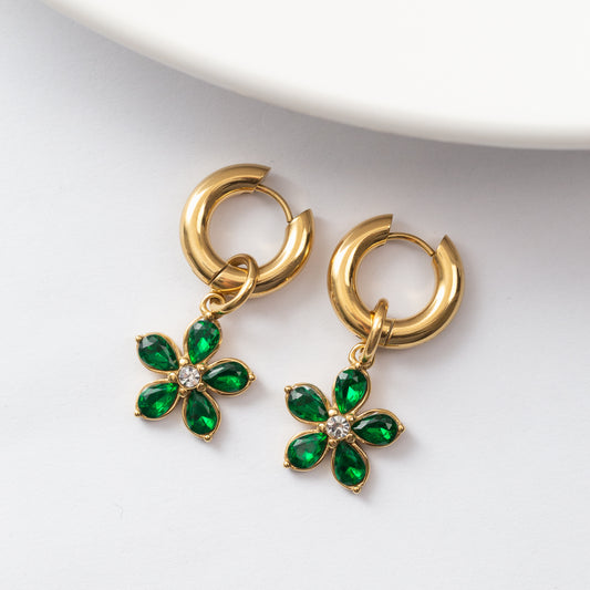 Boucles d'oreilles en acier