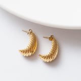 Boucles D'oreilles Acier Tendance