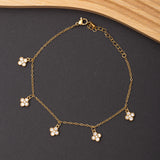 Chaine cheville CLOVER BLOOM en acier inoxydable garantie