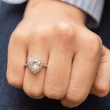 Bague En Plaqué Or Xuping Xp Tendance - Cœur