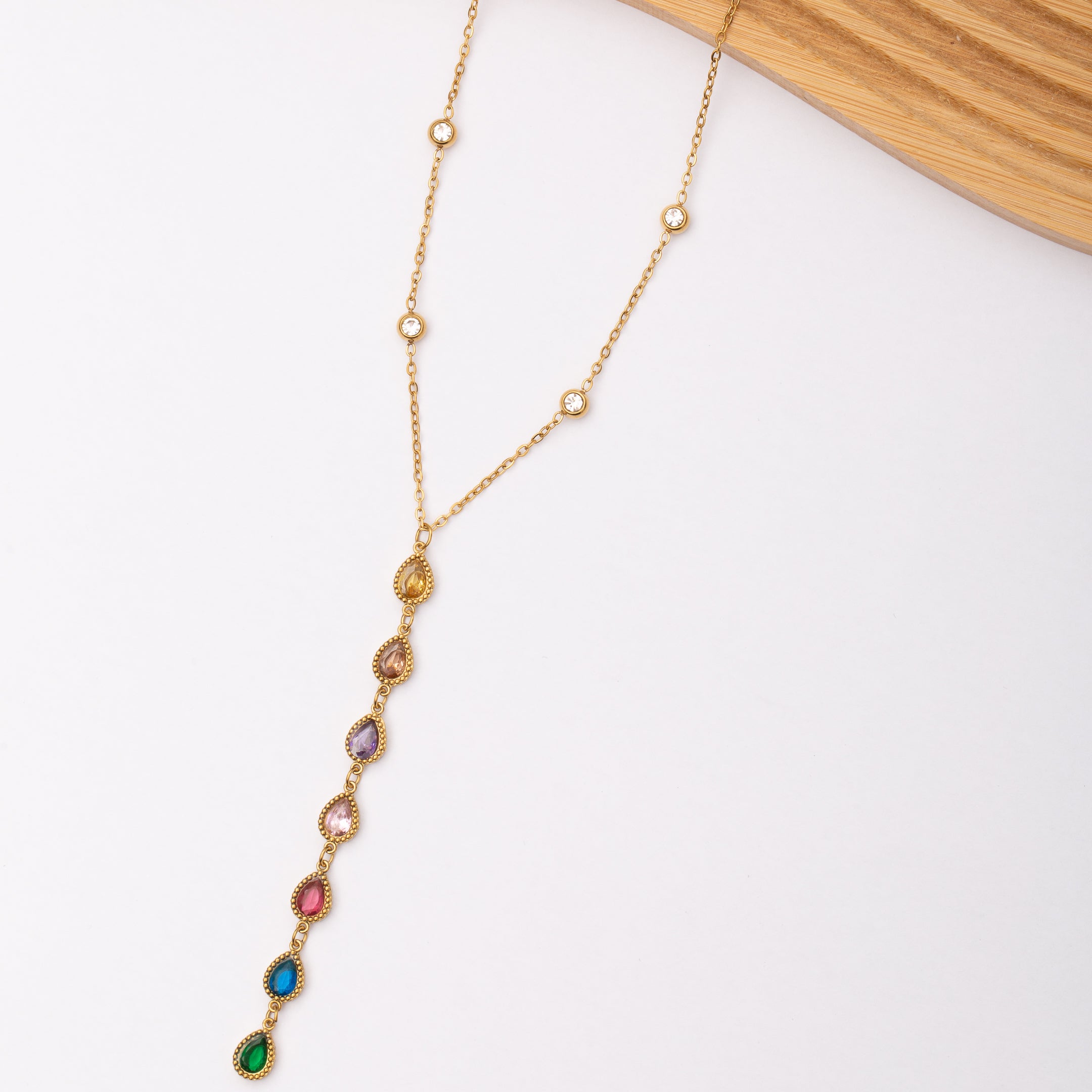 Collier CLOVER BLOOM en acier inoxydable garanti