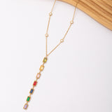 Collier Lumi Cravate en acier inoxydable garanti