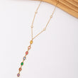Collier Lumi Cravate en acier inoxydable garanti