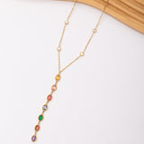 Collier Lumi Cravate en acier inoxydable garanti