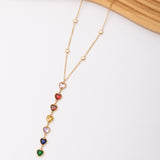 Collier Lumi Cravate en acier inoxydable garanti