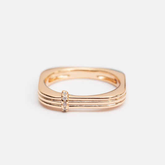 Bague en plaqué or xuping XP