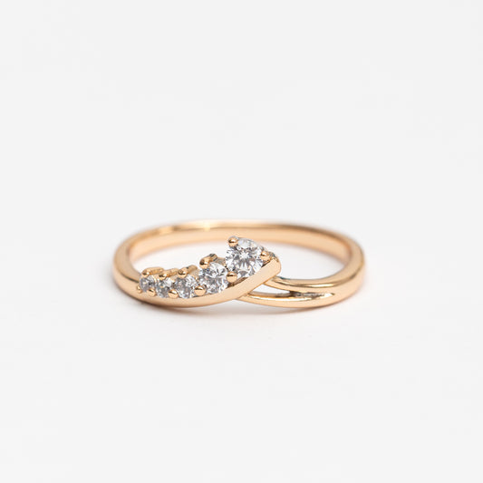 Bague en plaqué or xuping XP