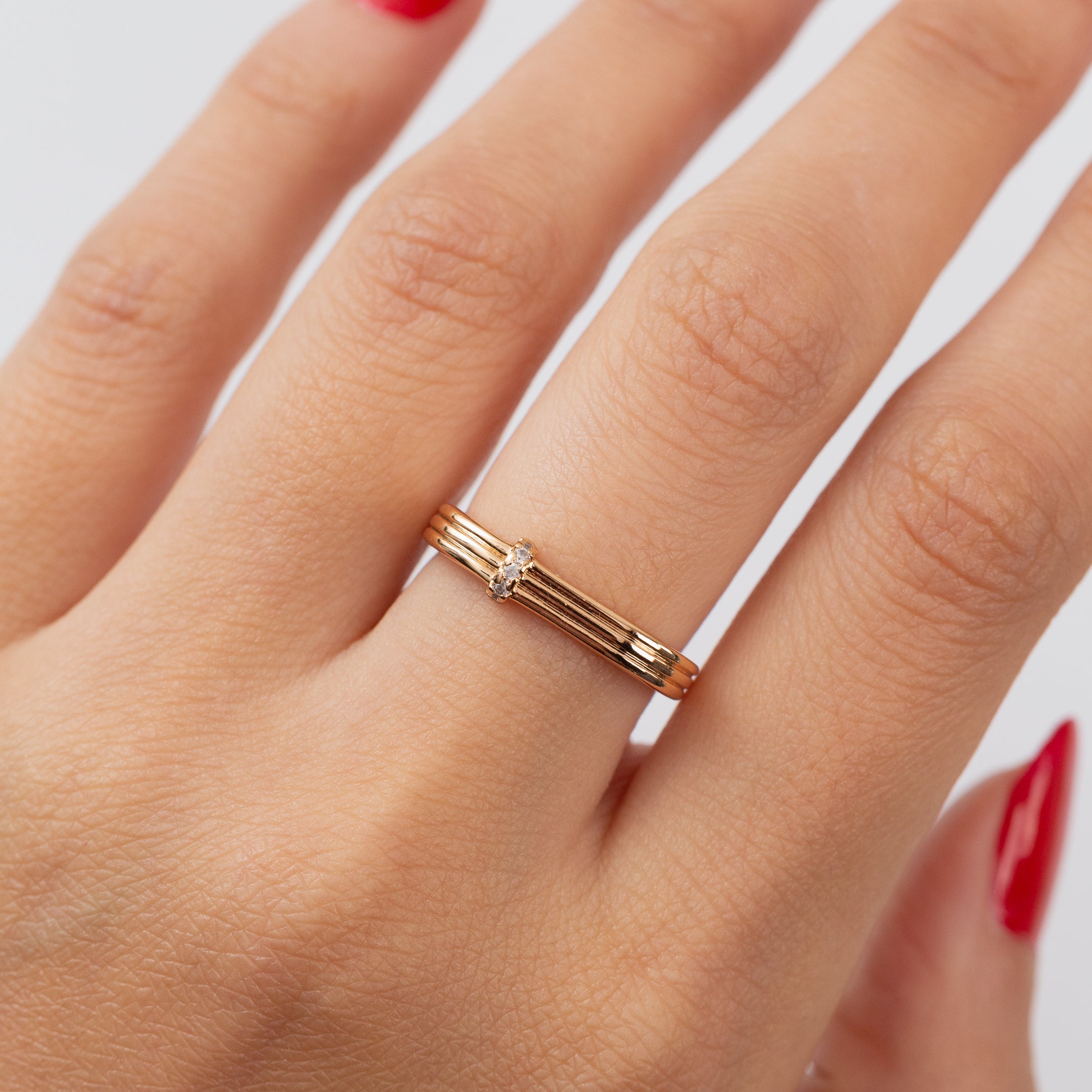 Bague en plaqué or xuping XP