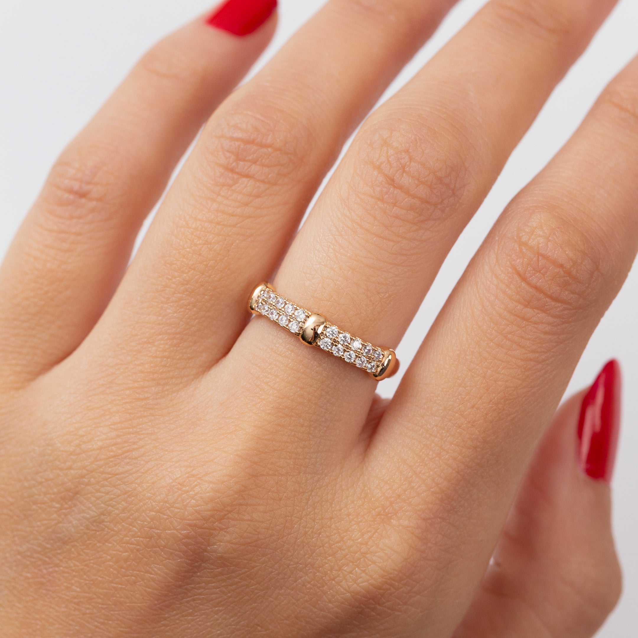 Bague en plaqué or xuping XP