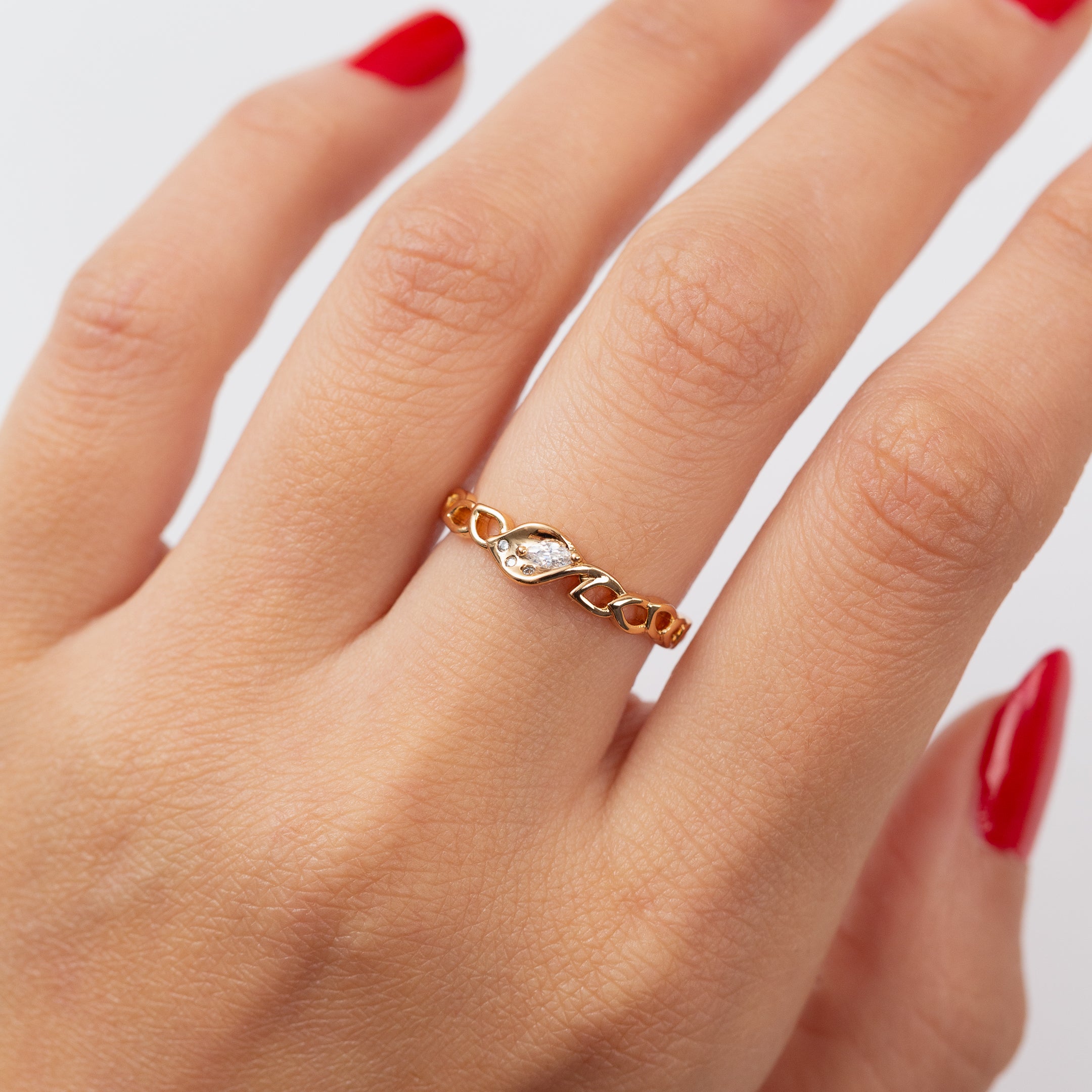 Bague en plaqué or xuping XP
