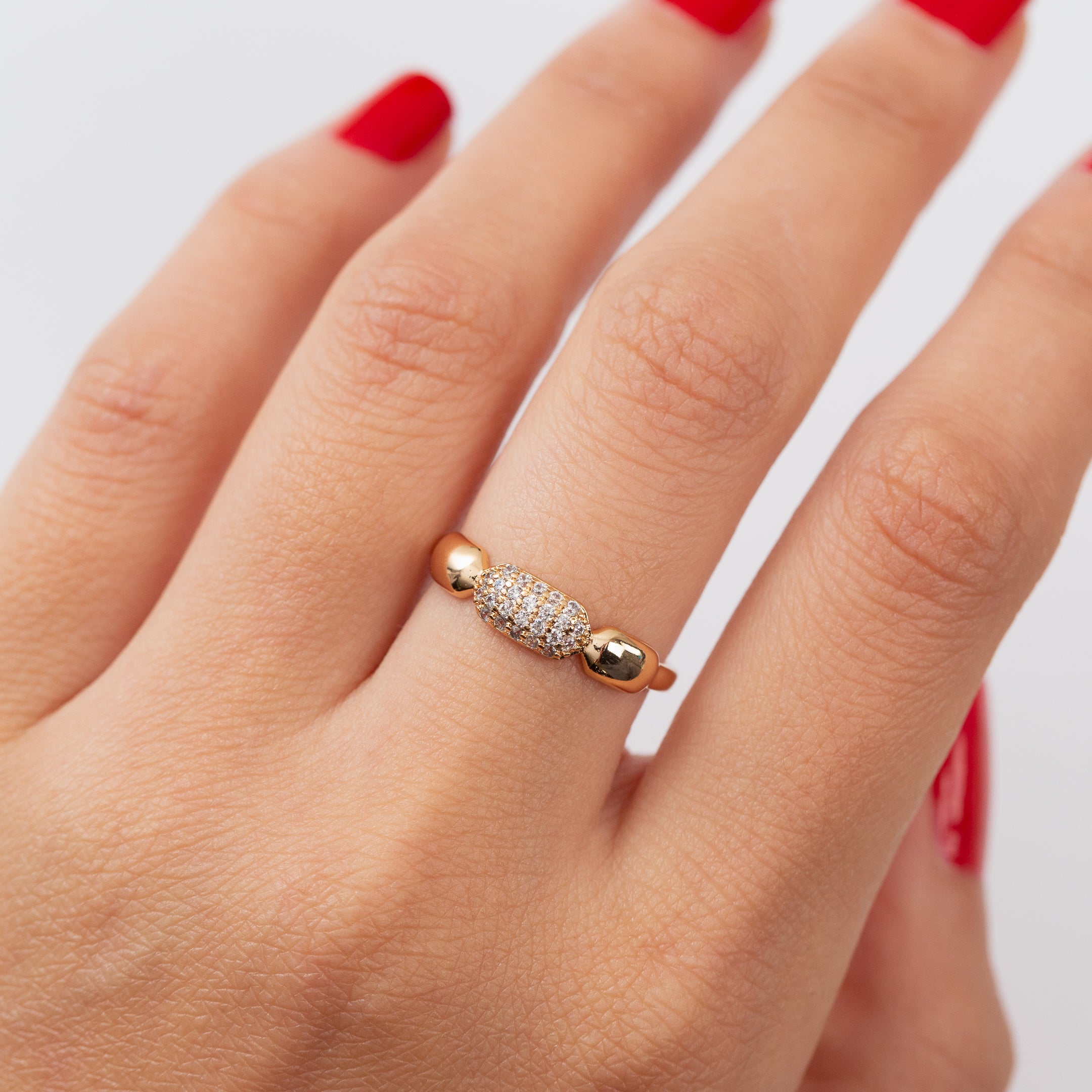 Bague en plaqué or xuping XP