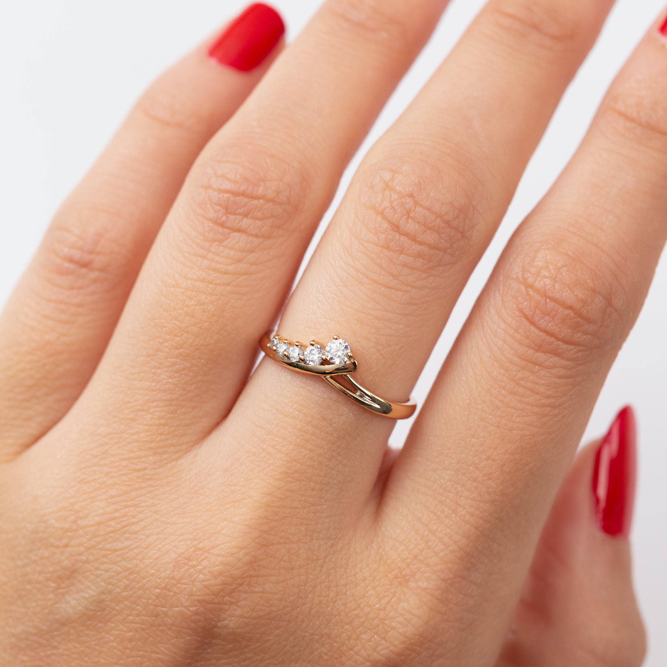 Bague en plaqué or xuping XP