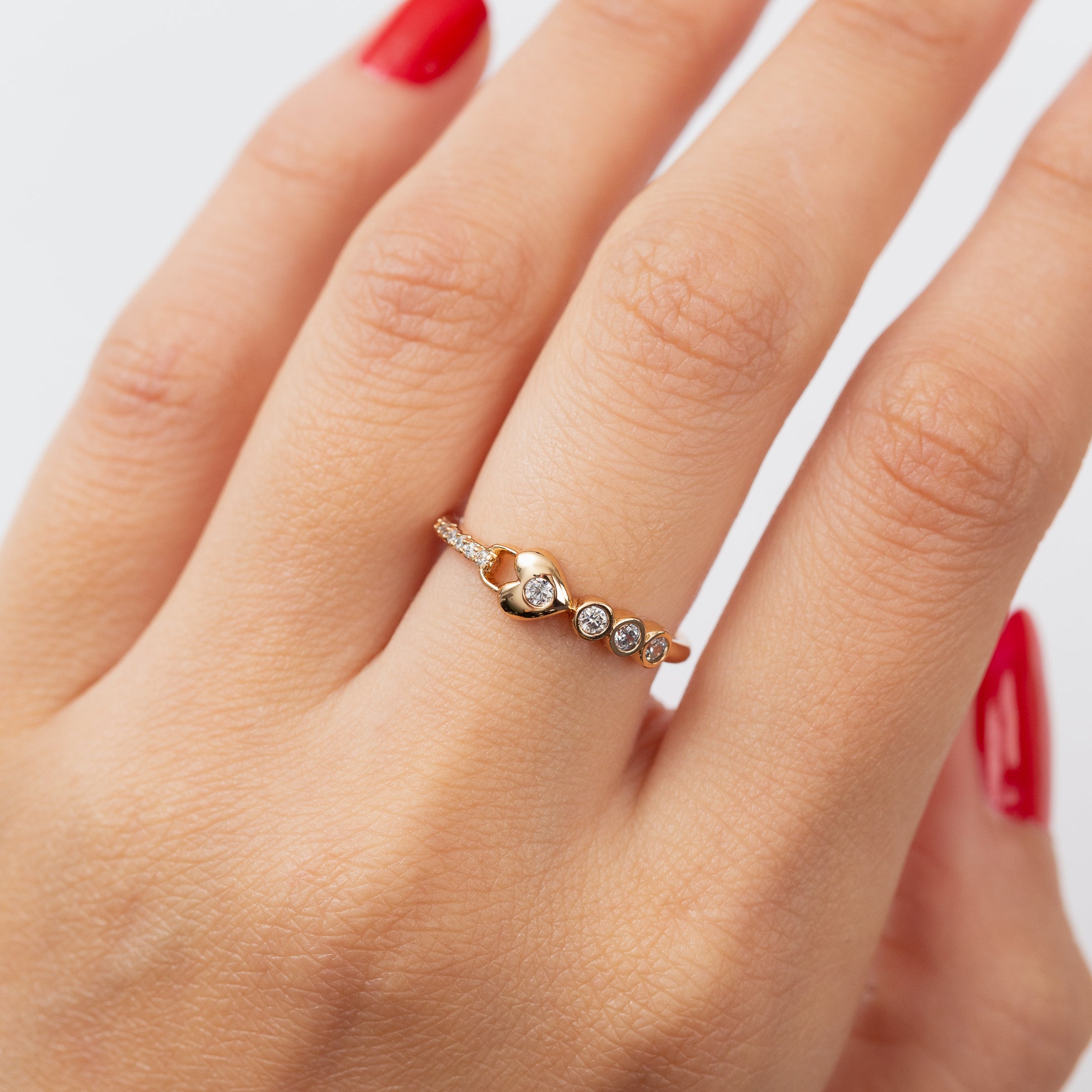 Bague en plaqué or xuping XP