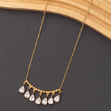 Collier Golden Rain en Acier inoxydable garanti