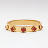 Bracelet en Acier tendance. Red Color vcl