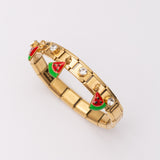 Bracelet Fruits en acier inoxydable garanti