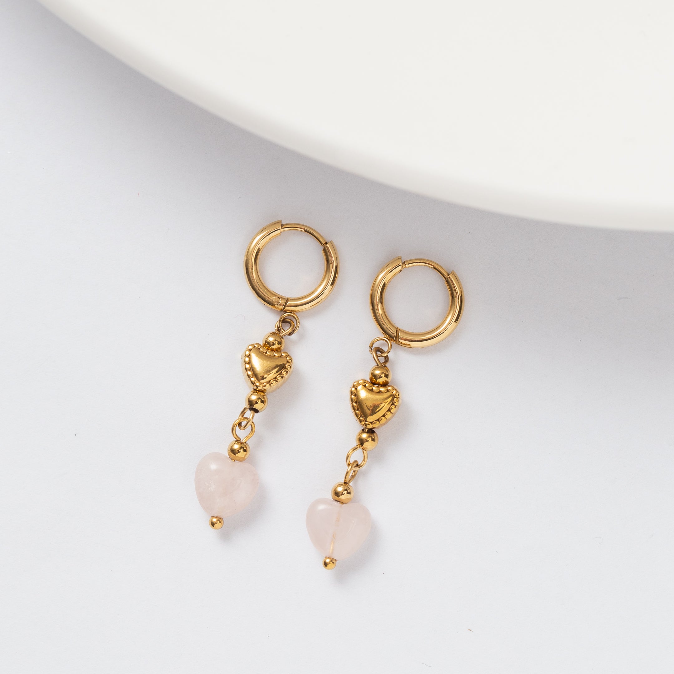 Boucles d'oreilles en acier