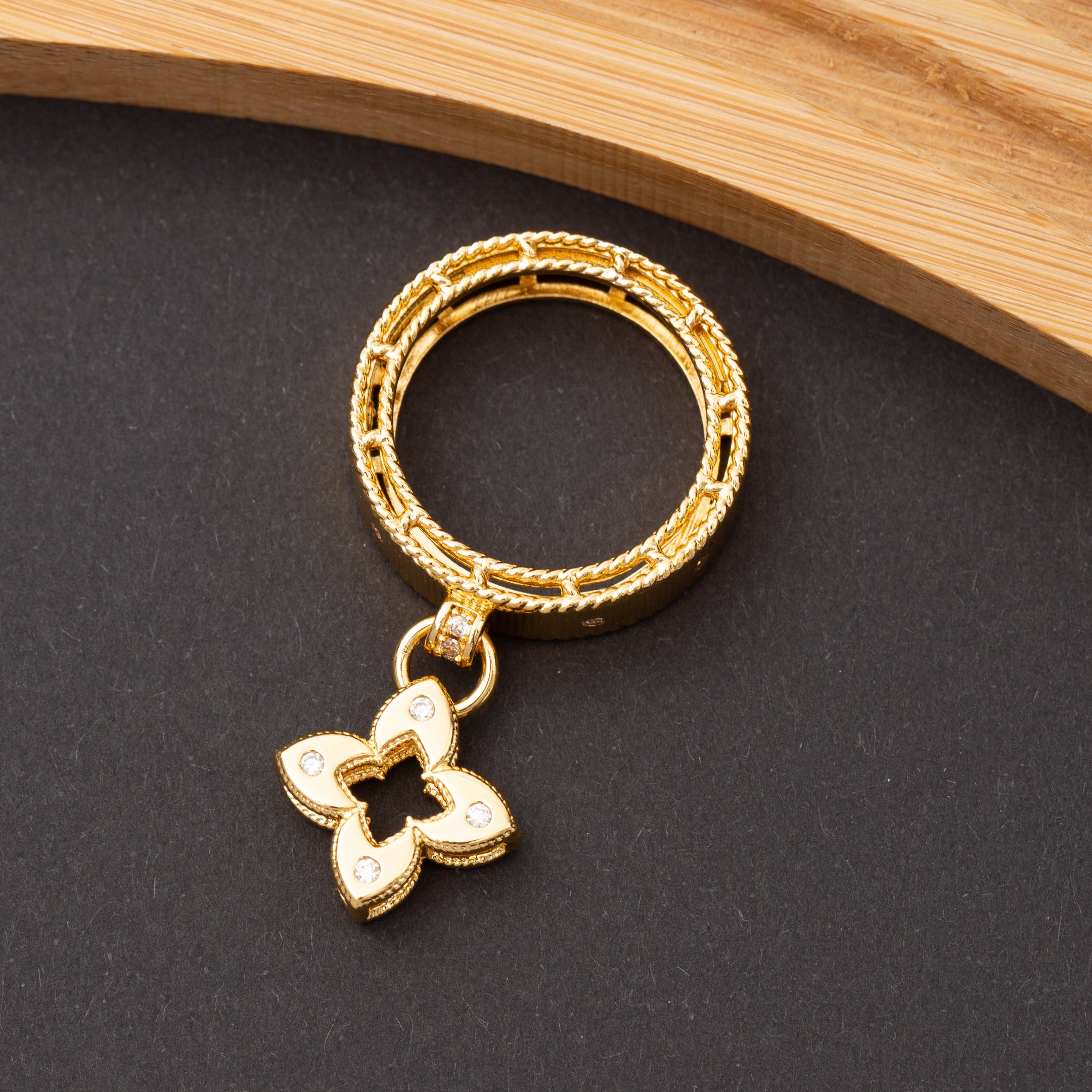 Bague en acier inoxydable garantie