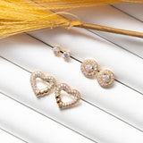 Lot de boucles d'oreilles Plaqué Or Xuping tendance