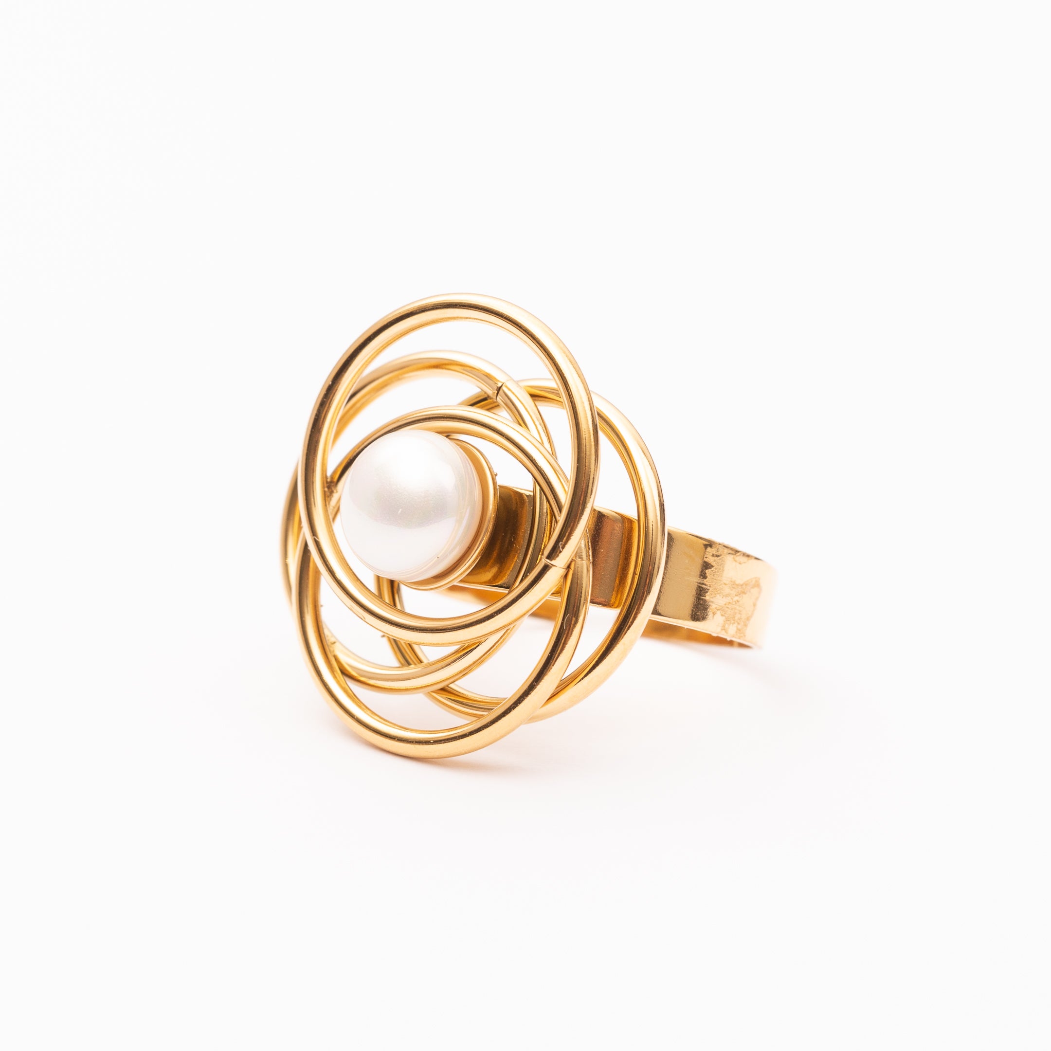 Bague en acier inoxydable garantie