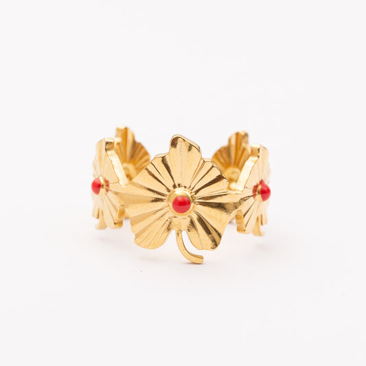 Bague en acier inoxydable garantie
