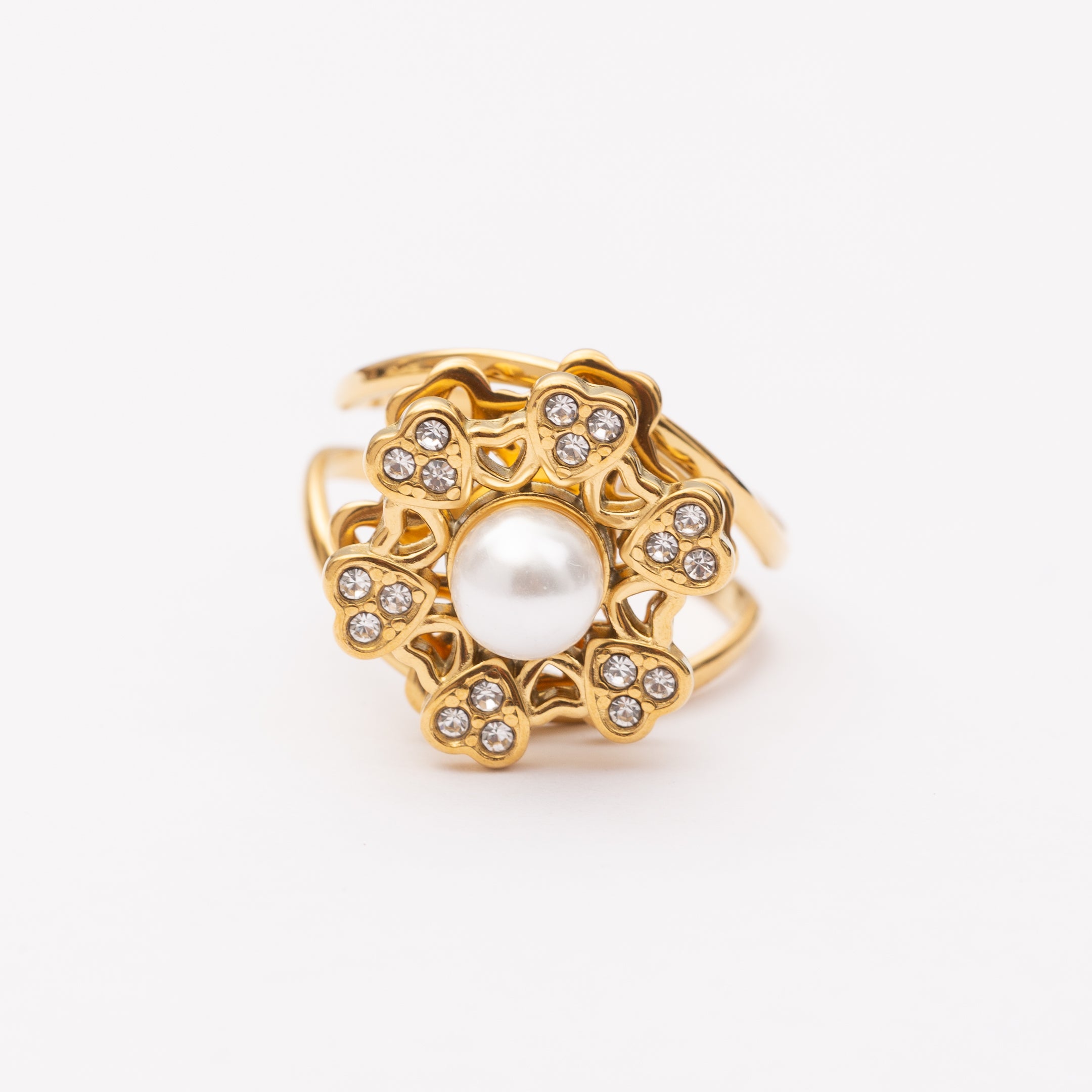 Bague en acier inoxydable garantie
