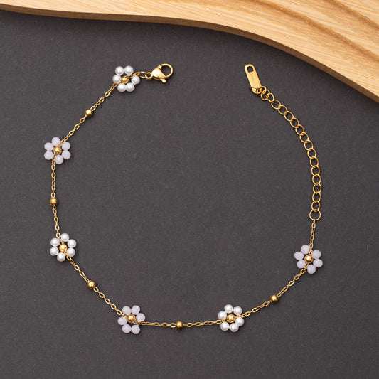 Chaine de cheville en acier inoxydable garantie