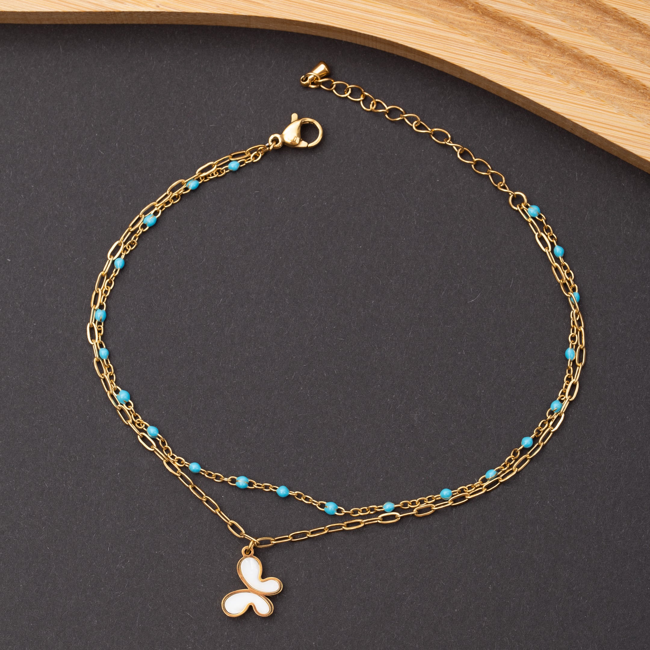 Chaine de cheville en acier inoxydable garantie