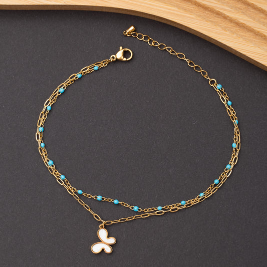 Chaine de cheville en acier inoxydable garantie