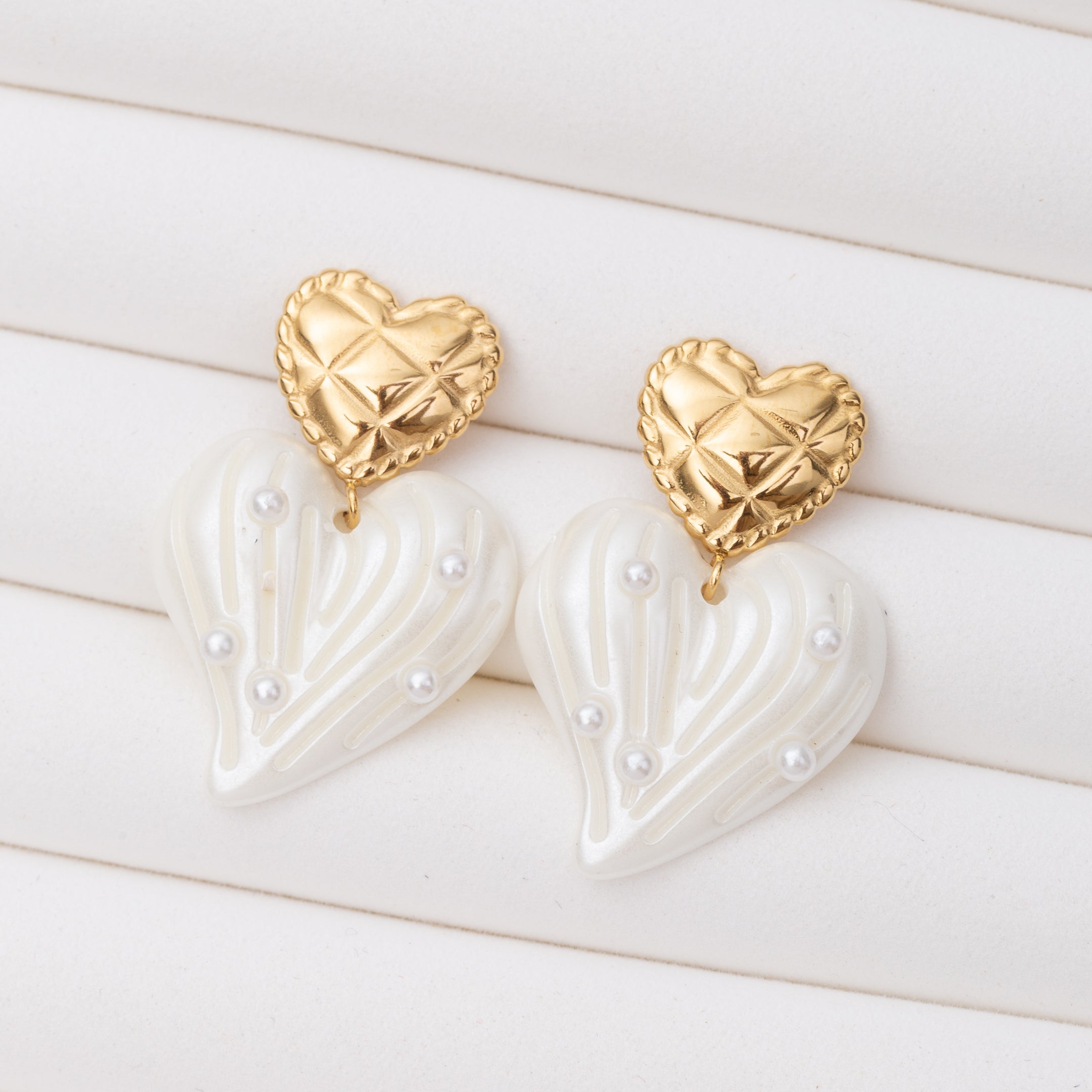 Boucles d'oreilles en acier inoxydable garanties