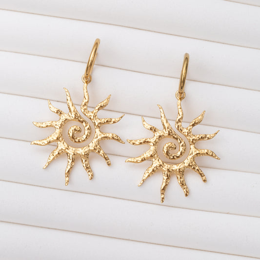 Boucles d'oreilles en acier inoxydable garanties