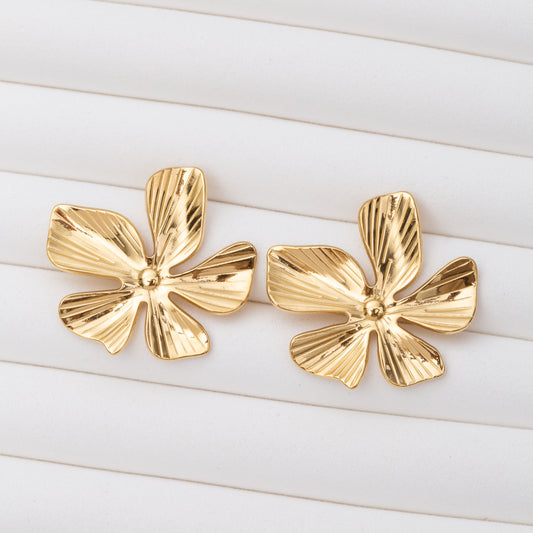 Boucles d'oreilles en acier inoxydable garanties