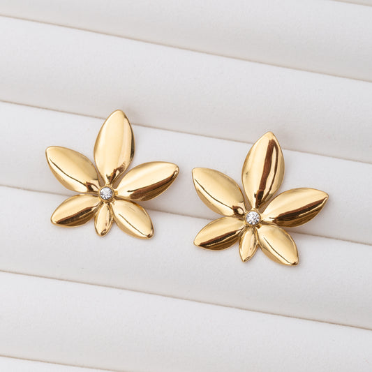 Boucles d'oreilles en acier inoxydable garanties