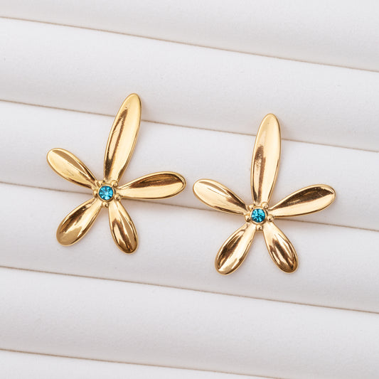 Boucles d'oreilles en acier inoxydable garanties