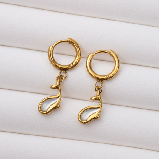 Boucles d'oreilles en acier inoxydable garanties