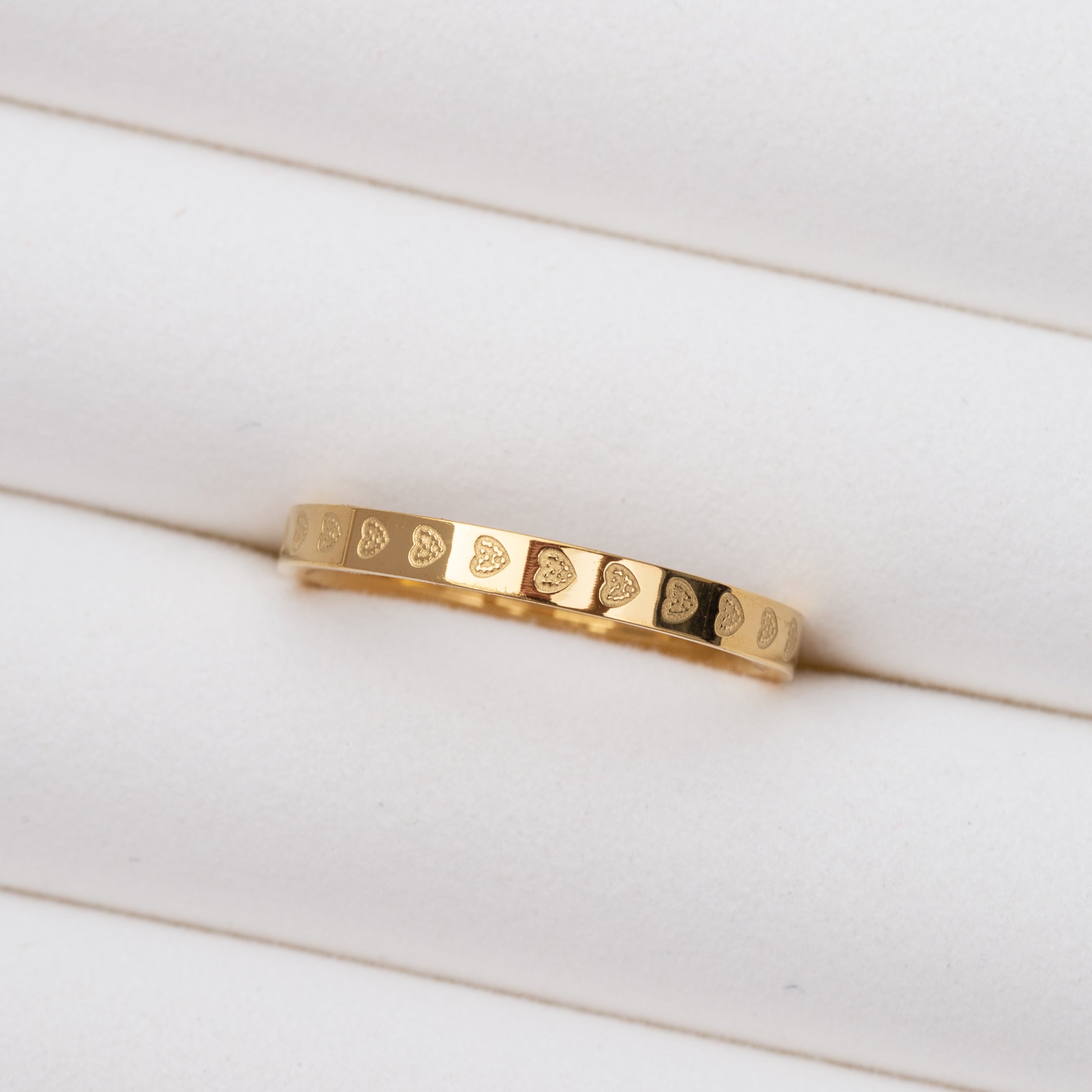 Bague en acier inoxydable garantie