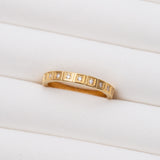 Bague en acier inoxydable garantie