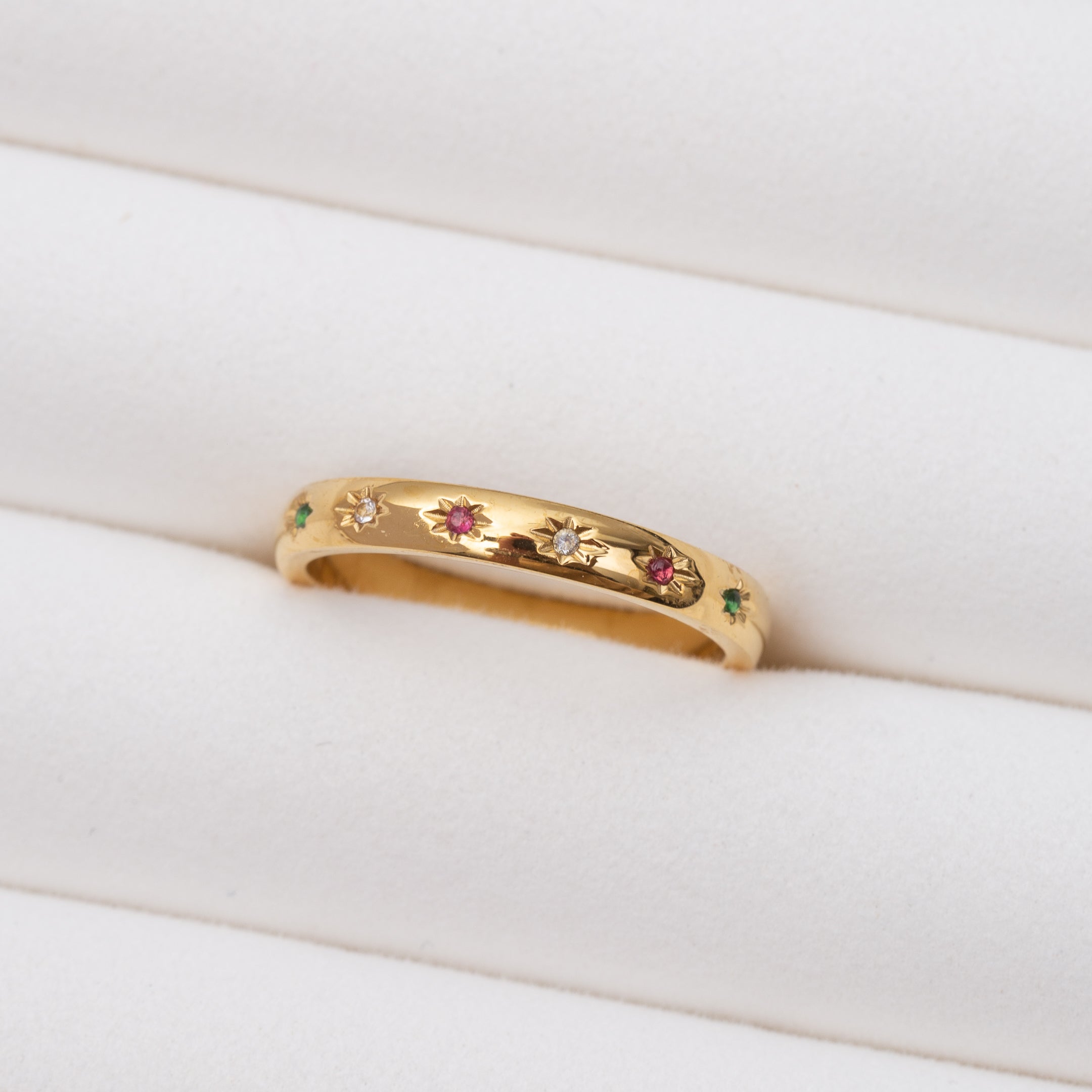 Bague en acier inoxydable garantie