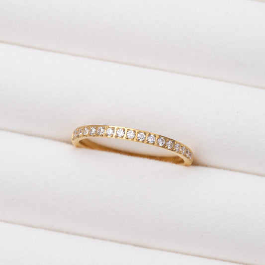 Bague en acier inoxydable garantie