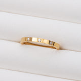 Bague en acier inoxydable garantie